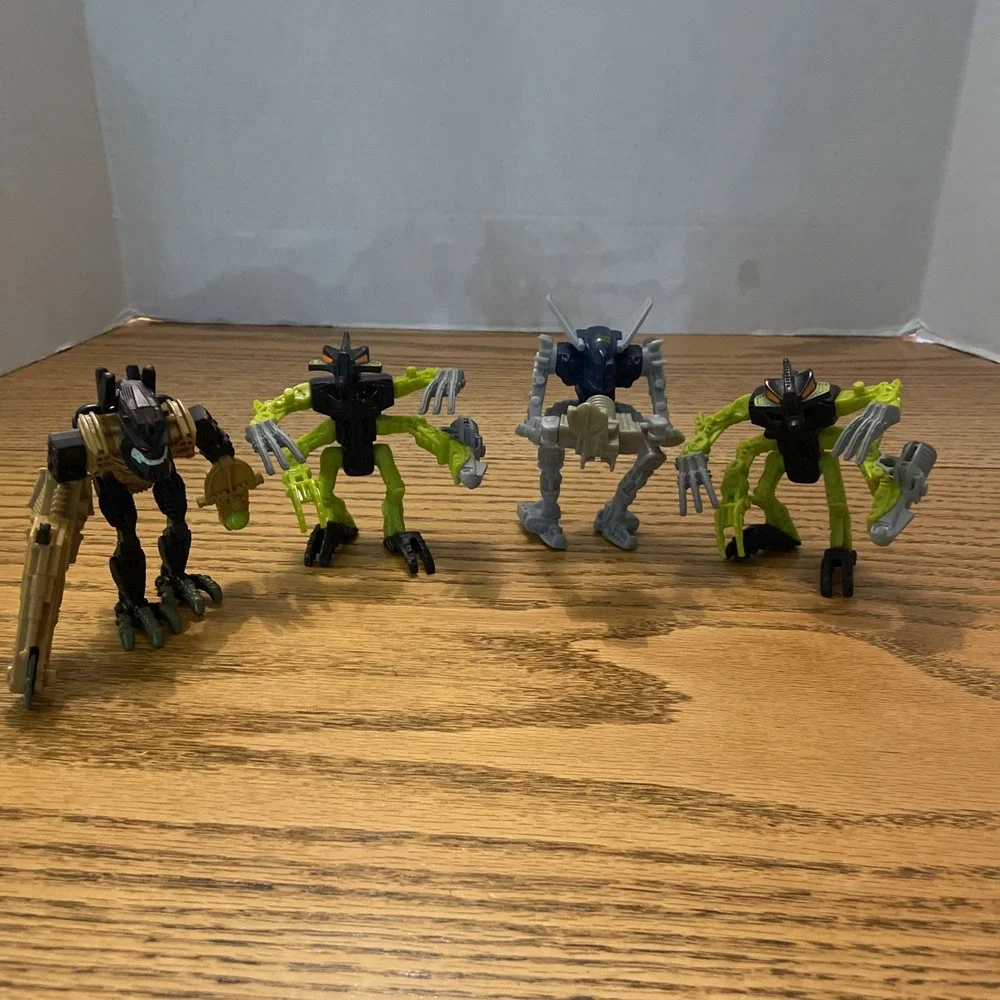 2007-2008 McDonald's Lego Bionicle Toy Figures Lot of 4